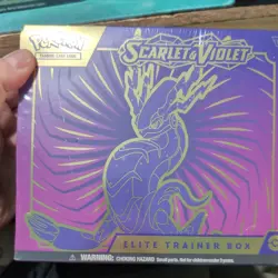 Pokemon Scarlet & Violet Base Set ETB (Miraidon & Koraidon) Factory Sealed - Image 4