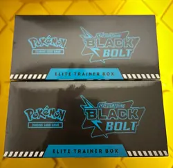2x Pokemon TCG: Black Bolt Elite Trainer Box ETB Brand New & Factory Sealed - Image 5