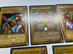 USA Seller Yugioh Exodia The Forbidden One SET ORIGINAL LOB-124 Ultra Rare MP - Image 3
