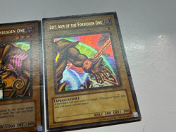 USA Seller Yugioh Exodia The Forbidden One SET ORIGINAL LOB-124 Ultra Rare MP - Image 4