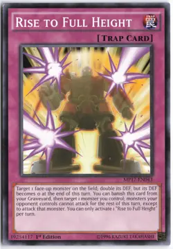 Yugioh - Rise to Full Height MP17-EN043 1st Edition - 2017 Mega-Tins Mega Pack - Image 1