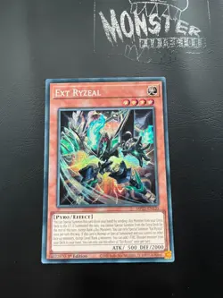 YUGIOH EXT RYZEAL PRISMATIC SECRET RARE MP25-EN120 1ST EDITION - Image 1