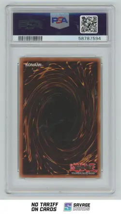 2002 Yu-Gi-Oh Legend/Blue Eyes 1st Edition Electro Whip PSA 10 #LOB-093 - Image 2