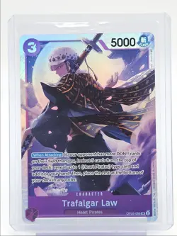 TRAFALGAR LAW 2023 ONE PIECE AWAKENING OF NEW ERA SUPER RARE #OP05-069 Q5600 - Image 1