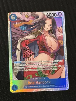 Boa Hancock OP07-051 - One Piece TCG English - SR Super Rare Foil NM Near-Mint - Image 1
