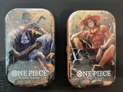 One Piece Card Game Vol.2 Mini Tin Pack Set Vol 2 OP-13 Sealed - Lot of 2 - Image 1