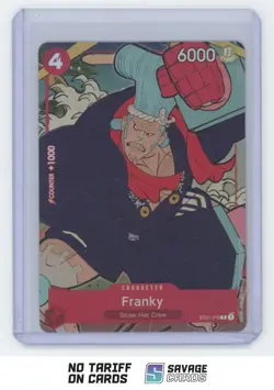 2024 One Piece TCG 1st Anniversary set Franky #ST01-010 - Image 1