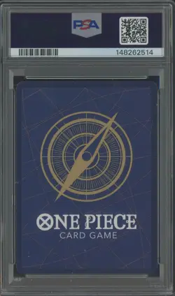 2025 One Piece OP13 EN Treasure Rare #058 Monkey D Luffy PSA 9 MIN - Image 2