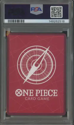 2025 One Piece EN 2nd Anniversary Set #001 Shanks PSA 10 GEM MINT - Image 2