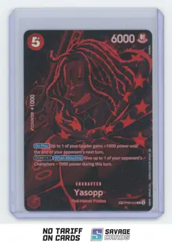 2024 One Piece TCG Emperors in the New World Yasopp #OP09-013 - Image 1