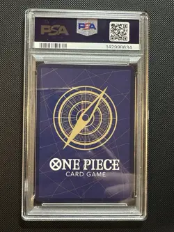 ONE PIECE OP10 ROYAL BLOOD ALTERNATE ART #118 MONKEY D. LUFFY PSA 10 ENGLISH - Image 2