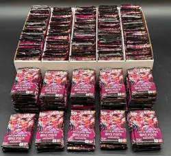 Lot of (375) One Piece English OP11 A Fist of Divine Speed Booster Packs Sealed - Image 1