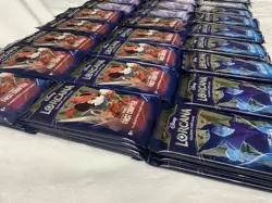 10x Disney Lorcana First Chapter Booster Lot - 12 Factory Sealed Packs Total 120 - Image 3