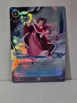 Disney Lorcana - Belle Snowfield Strategist Winterspell - Enchanted 236/204 - Image 1