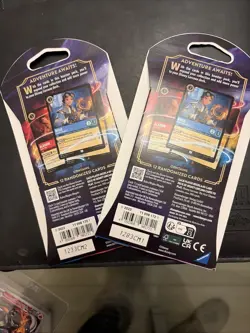 Disney Lorcana The First Chapter Sleeved Blister Booster Packs Sealed lot of (2) - Image 2