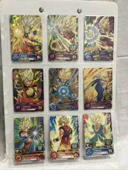 Super Dragon Ball Heroes Super Saiyan Goku Clear File & 9-Pocket Card Display Se - Image 5