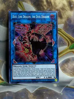 Yu-Gi-Oh! Duel Link Dragon, The Duel Dragon YCSW-EN012 Super Rare Prize Card NM - Image 1