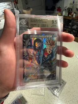 SS2 Trunks, Memories of the Past BT7-030 SPR BGS 9.5 Dragon Ball Super Card - Image 1