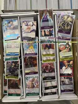 One Piece Card Game 1,000+ Card Mixed Bulk Lot - Image 1