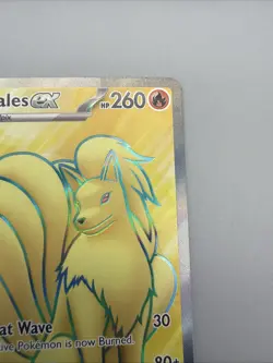 Pokemon Cards Ninetales ex 186/165 151 Ultra Rare NM - Image 3