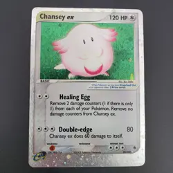 Chansey ex 96/109 Ruby and Sapphire Holo Ultra Rare Pokemon Card HP - Image 4