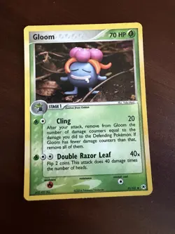 Pokemon Card - Gloom Hidden Legends 35/101 Uncommon Reverse Holo - NM+ - Image 1