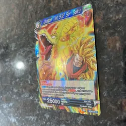Dragon Fist SS3 Son Goku BT4-025 Rare Foil Dragon Ball Super Card Game | NM - Image 2