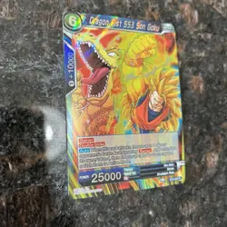 Dragon Fist SS3 Son Goku BT4-025 Rare Foil Dragon Ball Super Card Game | NM - Image 3