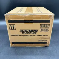 DIGIMON CARD GAME: Time Stranger Booster Box BT24 English 12 Box Sealed Case - Image 1