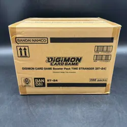DIGIMON CARD GAME: Time Stranger Booster Box BT24 English 12 Box Sealed Case - Image 4