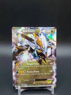Black Kyurem EX 101/149 Boundaries Crossed Ultra Rare NM Pokemon Card - Image 1