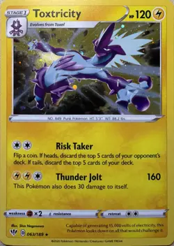 Toxtricity - (Cosmos Holo) Holo Promo Miscellaneous Cards & Products 063/189 NM - Image 1