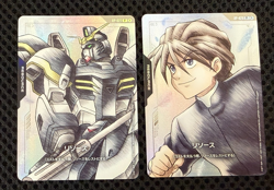 Gundam Card Game RP-026,027(P) Gundam Deathscythe Duo Maxwel Bandai JAPAN - Image 1