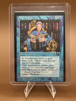 Miscut Soldevi Sage (2 Candles) Alliances Regular 1995 Magic Card MTG - Image 1