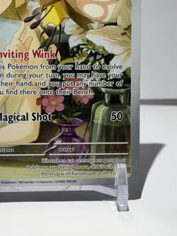 Pokemon TCG Lillie's Ribombee Card Journey Together Illustration, 164/159 - Image 4