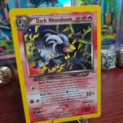 Pokemon Dark Houndoom TCG Card Neo Destiny 7/105 Unlimited Holo Rare 💎LP💎 - Image 3