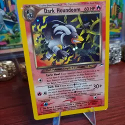 Pokemon Dark Houndoom TCG Card Neo Destiny 7/105 Unlimited Holo Rare 💎LP💎 - Image 4