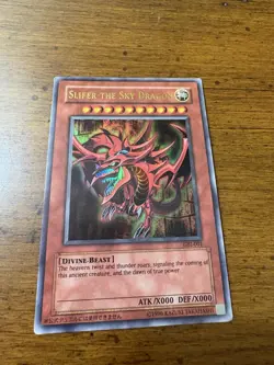 Yu-Gi-Oh! TCG Set of Egyptian God Cards (Obelisk, Ra, Slifer) GB1-001, 002, 003 - Image 4