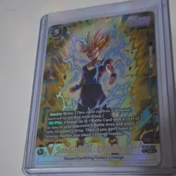 Dragon Ball Super Son Gohan : Childhood SR Holo FB01-115 Double Strike Card - Image 1
