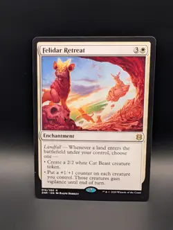 MTG - Felidar Retreat - Enchantment - ZNR #16 - Rare - Image 1