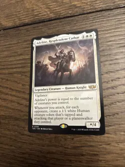 Adeline, Resplendent Cathar Commander: Tarkir: Dragonstorm Regular - Image 1