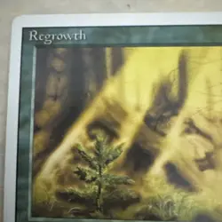 Regrowth - Unlimited UL 1993 - MTG Magic the Gathering NEAR MINT!!! - Image 4