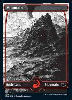Mountain (275) [Innistrad: Crimson Vow] Magic MTG - Image 1
