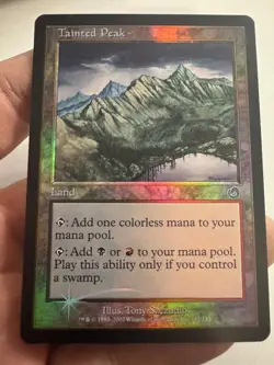 Tainted Peak - Torment - Foil - Magic The Gathering NM/M (Never Played) - Image 1