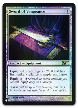Sword of Vengeance #216 (Foil) (NM) List Reprints LIST LIST Magic MTG - Image 1