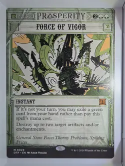 Force of Vigor - M29 - MTG - Outlaws of Thunder Junction (OTP) - Image 1