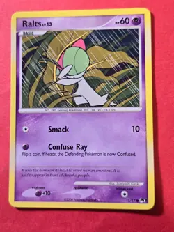 2008 Pokemon Organized Play Series 7 #15 Ralts, C, NF/H, cd3 - Image 1