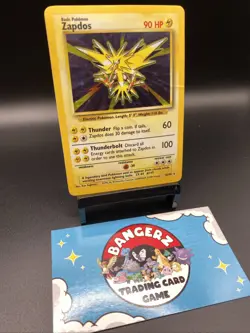 Zapdos 16/102 Base Set Pokemon Holo Unlimited - Image 3
