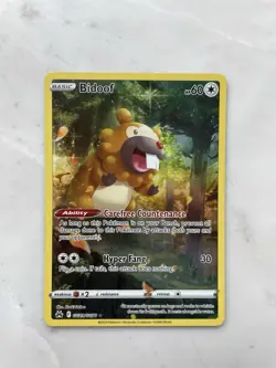 Pokemon TCG Bidoof Crown Zenith: Galarian Gallery 2023 Holo Rare #GG29/GG70 - Image 1