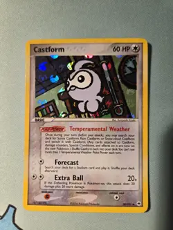 [VLP] Castform - 30/101 EX Hidden Legends Reverse Holo Vintage Pokemon TCG Card - Image 1